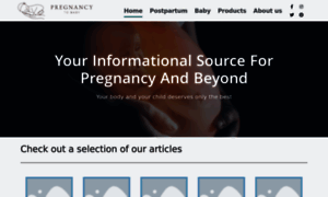 Pregnancytobaby.com thumbnail