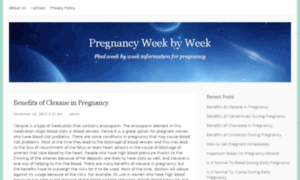 Pregnancyweekbyweekpictures.net thumbnail