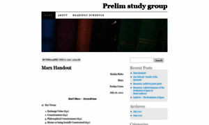 Prelimstudygroup.wordpress.com thumbnail