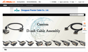 Premier-cable-mfg.en.alibaba.com thumbnail