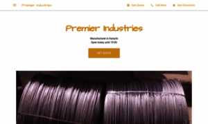 Premier-industries-manufacturer.business.site thumbnail