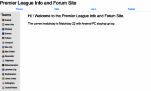 Premier-league-info-forum.herokuapp.com thumbnail