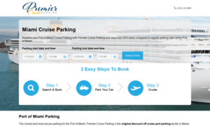 Premiercruiseparking.com thumbnail