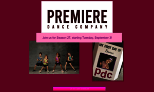 Premieredancecompany.com thumbnail