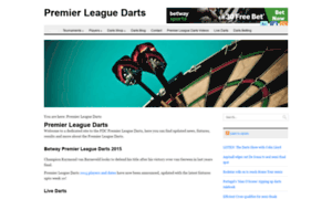 Premierleague-darts.co.uk thumbnail