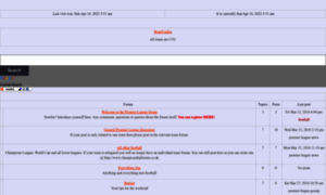 Premierleagueforum.co.uk thumbnail