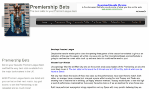 Premiership-bets.co.uk thumbnail