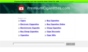 Premiumcigarettes.com thumbnail