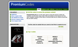 Premiumcodes.net thumbnail