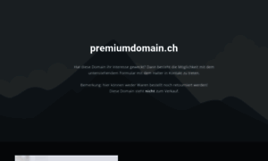 Premiumdomain.ch thumbnail