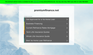 Premiumfinance.net thumbnail