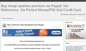 Premiumkeyryushare.com thumbnail