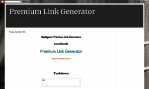 Premiumlinkgeneratorstuff.blogspot.com thumbnail