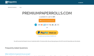 Premiumpaperrolls.com thumbnail