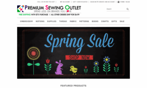 Premiumsewingoutlet.com thumbnail