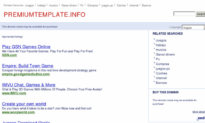 Premiumtemplate.info thumbnail