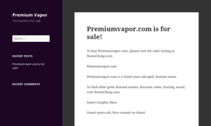 Premiumvapor.com thumbnail