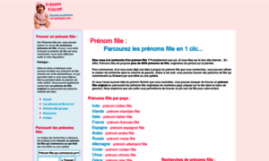 Prenoms-fille.net thumbnail