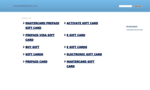 Prepaidgiftbalence.com thumbnail