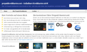 Prepaidkreditkarten.net thumbnail