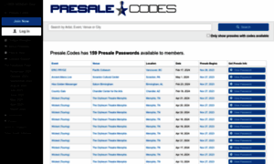 Presale.codes thumbnail
