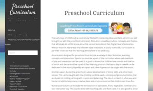Preschoolcurriculum.co.in thumbnail