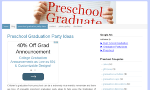 Preschoolgraduationpartyideas.com thumbnail
