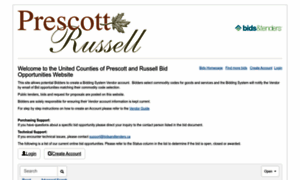 Prescott-russell.bidsandtenders.ca thumbnail