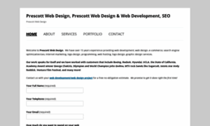 Prescottwebsitedesign.com thumbnail