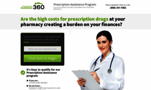 Prescriptionassistance360.org thumbnail