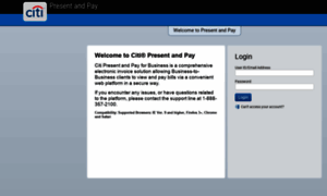 Presentandpay.citi.com thumbnail