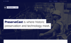 Preservecast.org thumbnail