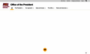 President.asu.edu thumbnail