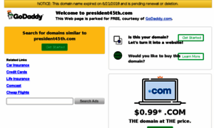President45th.com thumbnail