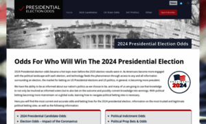 Presidentialelectionodds.net thumbnail