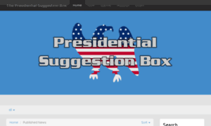 Presidentialsuggestionbox.com thumbnail