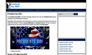 Presidents-day-2020.com thumbnail