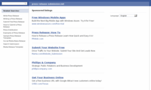 Press-release-submission.net thumbnail