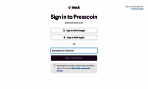 Presscoin.slack.com thumbnail