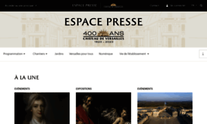 Presse.chateauversailles.fr thumbnail