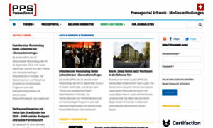 Presseportal-schweiz.ch thumbnail