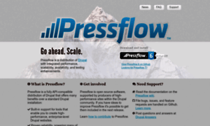 Pressflow.org thumbnail