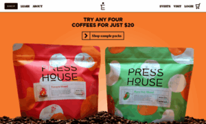 Presshousecoffee.com thumbnail