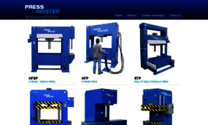 Pressmaster-hydraulic-presses.com thumbnail