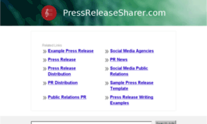 Pressreleasesharer.com thumbnail