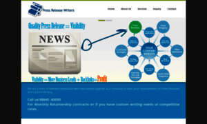 Pressreleasewriters.in thumbnail