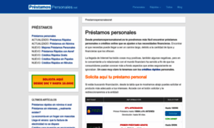 Prestamospersonalesnet.es thumbnail
