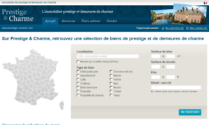 Prestige-et-charme.com thumbnail