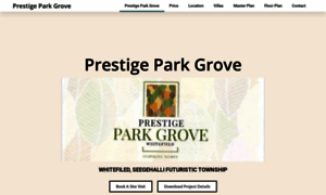 Prestige-parkgrove.com thumbnail