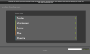 Prestige-timeshop.com thumbnail